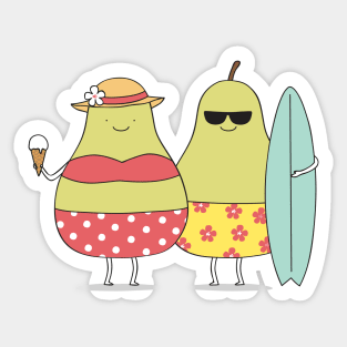 Perfect pair Sticker